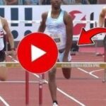 Chris Robinson Dick Video On Runner 400m Race Video