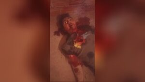 Arrested rapist is actually implemented, eyeball pops out