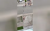 He left behind gf in pool of blood stream just before getting rid of himself