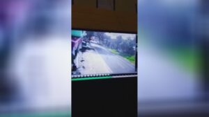 Jerk responsible for the steering wheel of a pickup induced the death