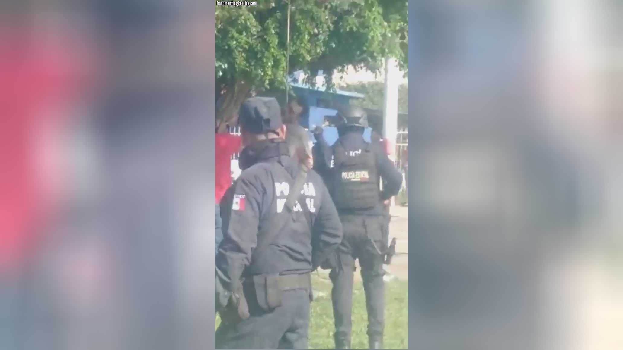 Locals put up a guy believed of massacre