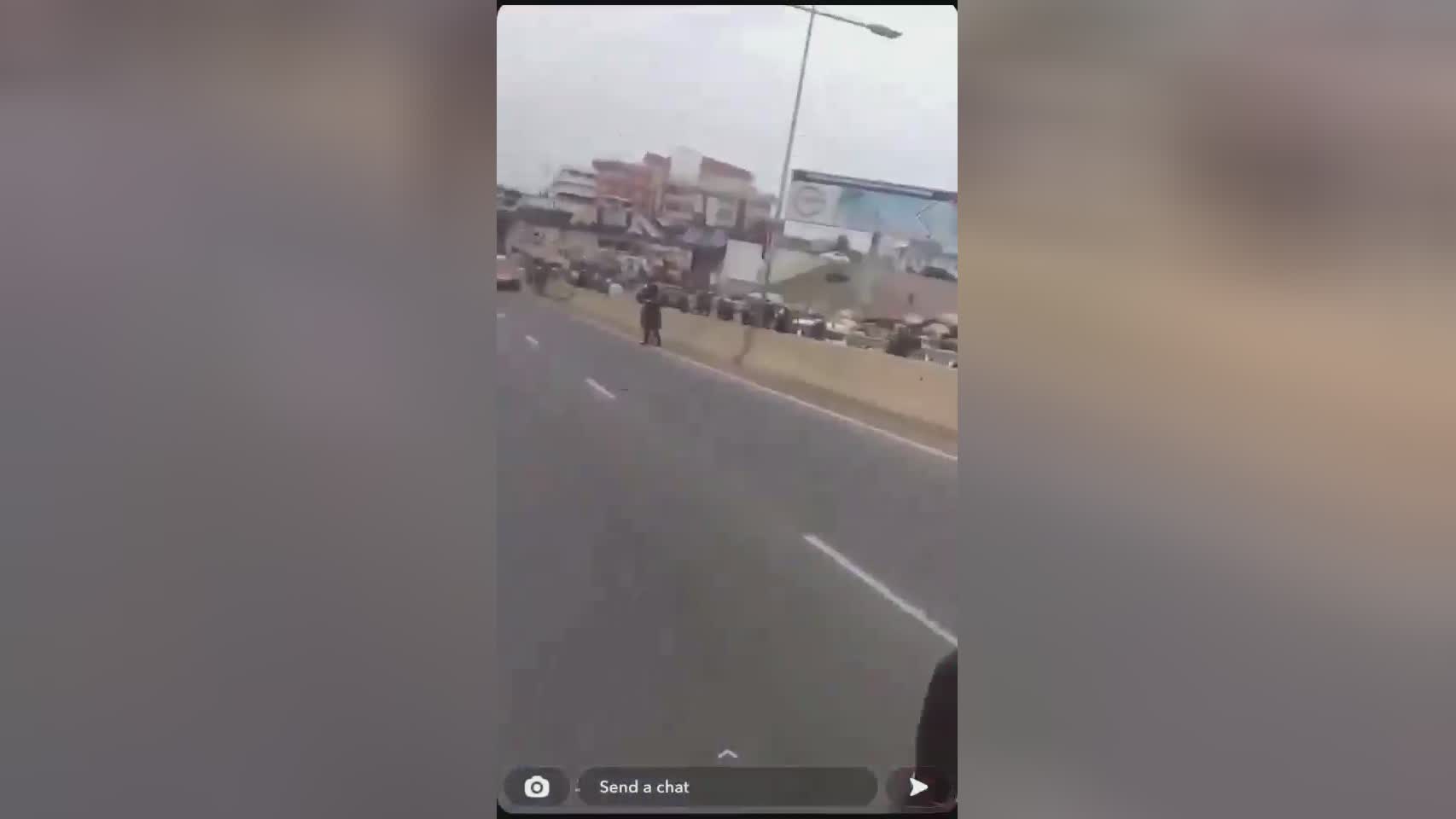 A crazy woman killed a male along with a significant rock