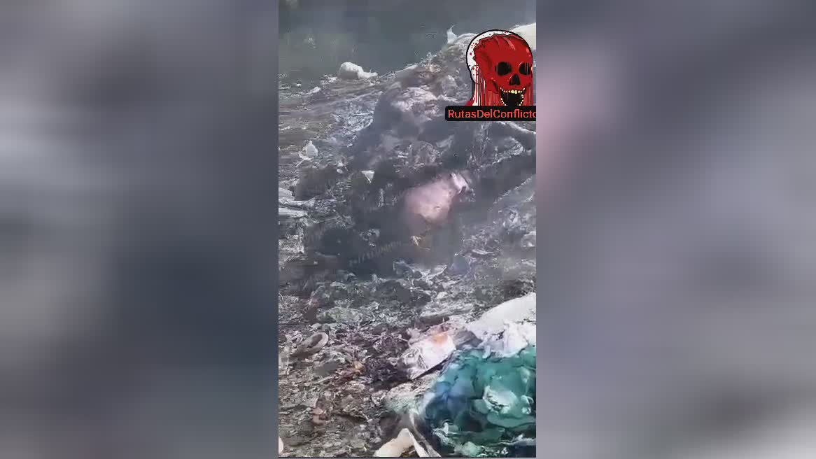[barbecue time] dead body dumped and burned with trash