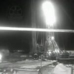 A fallen drill pole killed a gear worker russia