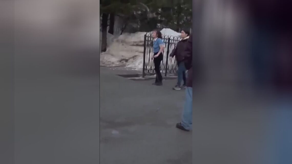 A battle between a body fat woman and a lean lady russia