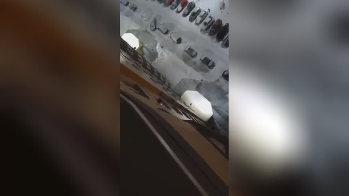 A junkie tossed himself out of a 7-story home window russia