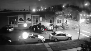 A firing outside a portage playground bar usa