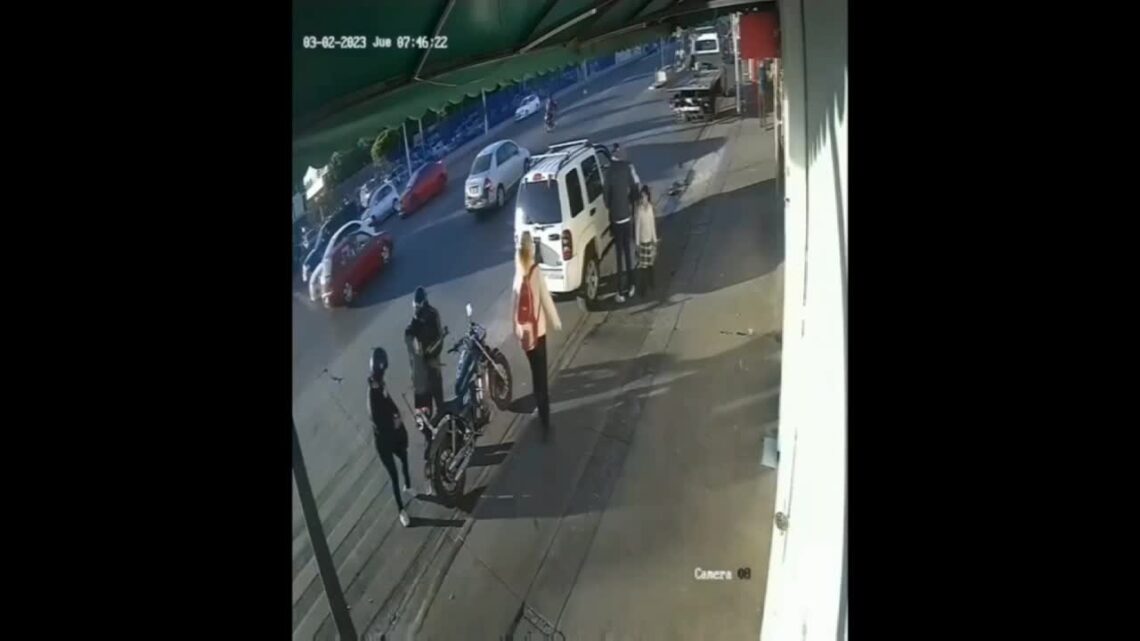 A lady crossing the road was actually run into and overrun through a bus