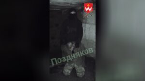 Allegedly implementation of a russian soldier through afu