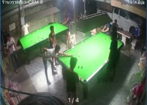 Man brutalized along with hatchet after issue at swimming pool hall