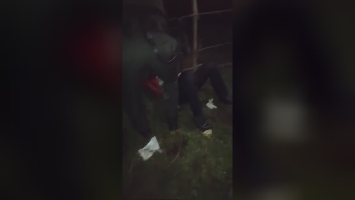 Dude couldn’t cross the boundary as well as lost his arm