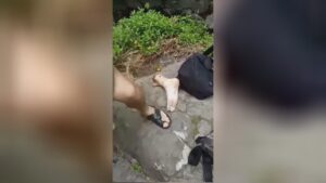 Dude was ascending waterfalls and also lost his lower leg 1 Dude was ascending waterfalls and also lost his lower leg