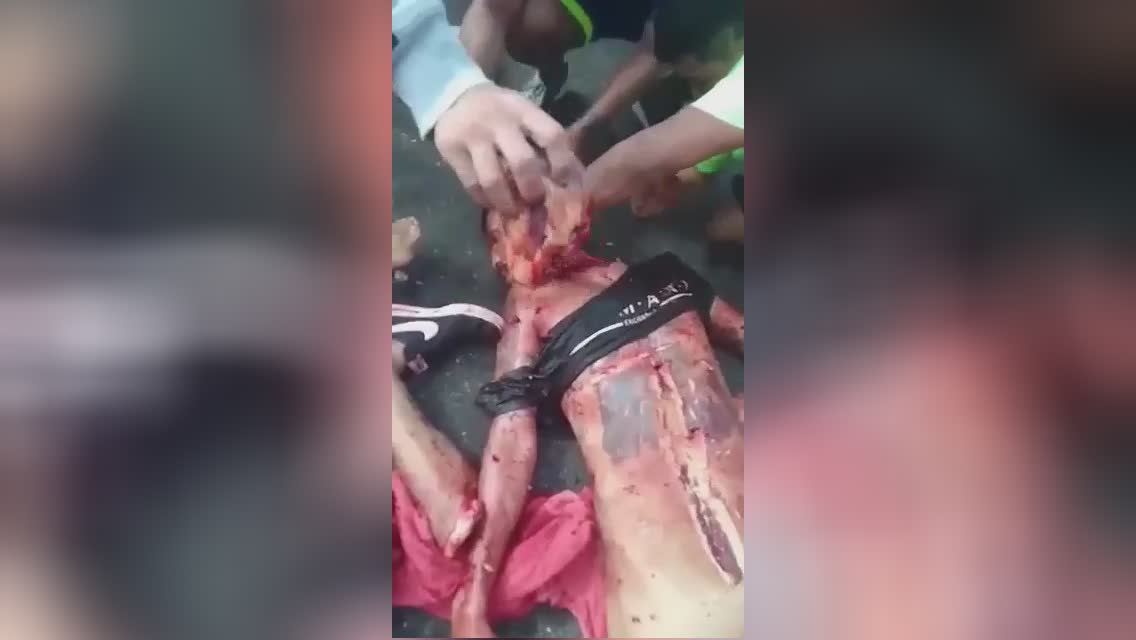 During a jail confusion, a male was disembowelled as well as beheaded