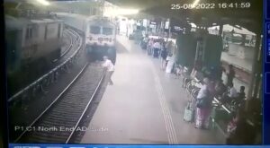 Senior guy ends his time on the rails