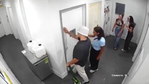 Ex-air technician hammers bar custodian for preventing him
