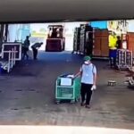 Women manufacturing facility worker crushed by fork airlift