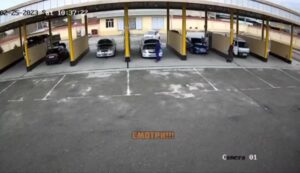 Final place at the fuel pump