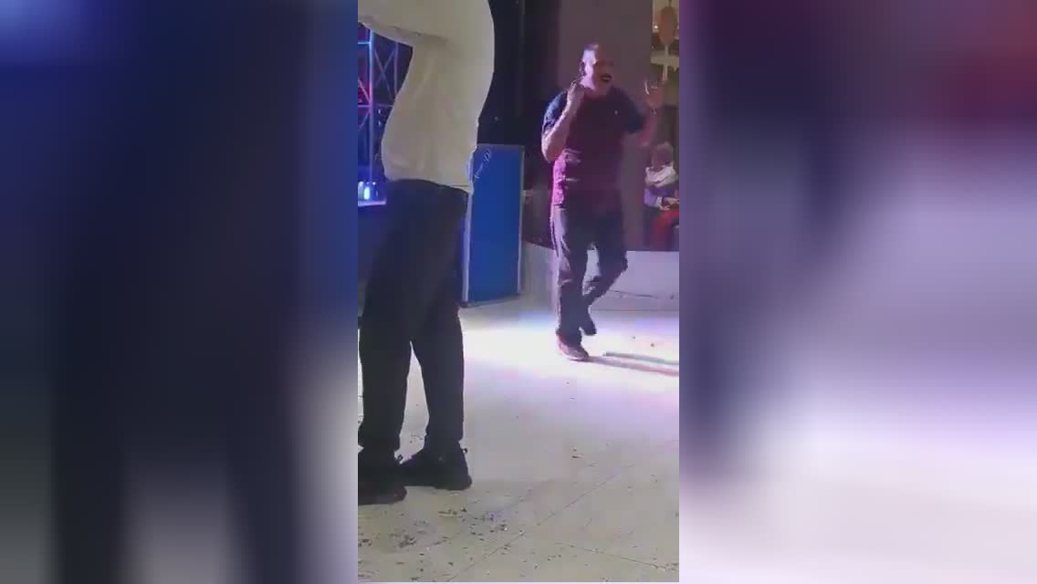 Coming from the dancing floor to a casket