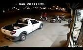 Mobsters shot a cop with three bullets full