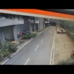 Head explodes on contact with the ground