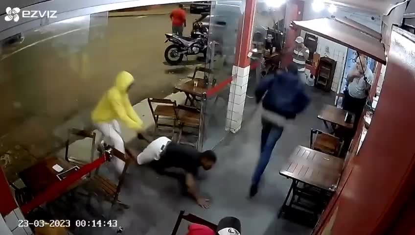 Hit man shot his rivalrous in the head as well as trampled