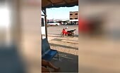Homicide slim female perishes in pool of blood stream