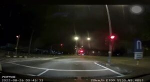 Immediate death for biker working traffic signal