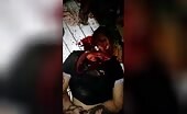 Only beheading a male with his hands tied