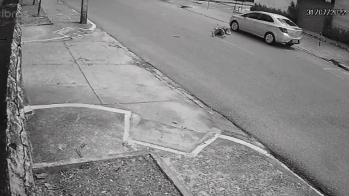 Pregnant female overrun in brazil