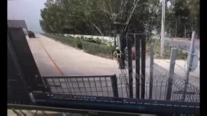 Shocking death shows guard killed immediately