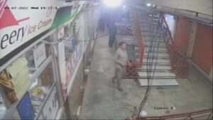 Sneaky fantastic executes male with headshot from behind