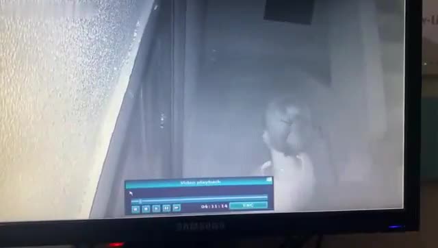 Suicide of young girl caught on cctv camera