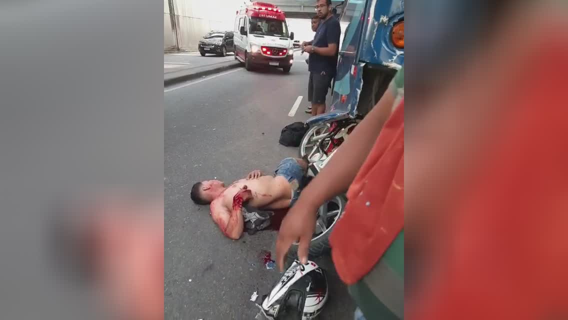 Barechested motorcyclist killed in crash