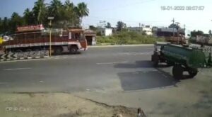 Two motorcyclists went flying 1 Two motorcyclists went flying