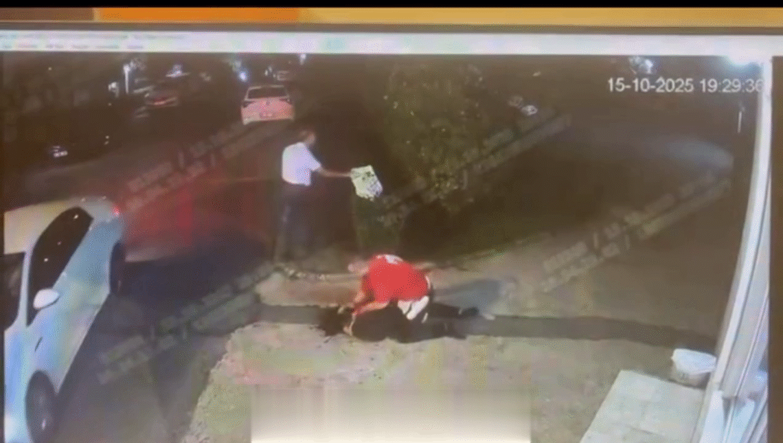 Dude Stabbing His Ex To Death