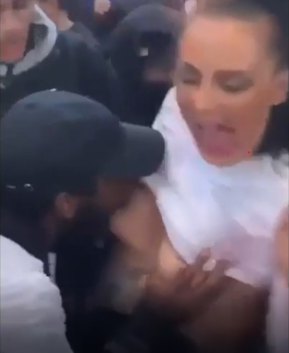 Dude Could not Control Himself