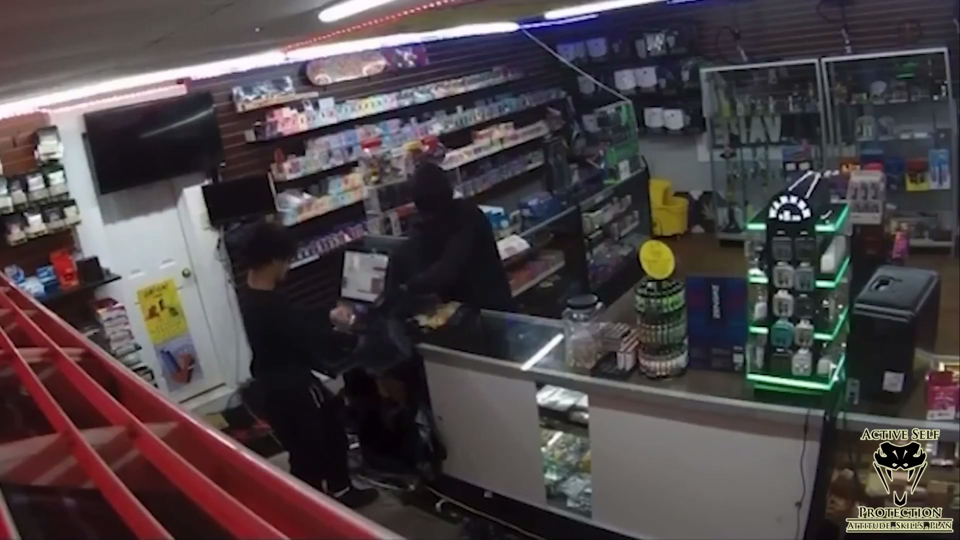 A Store Clerk Shot An Armed Criminal During A Robbery