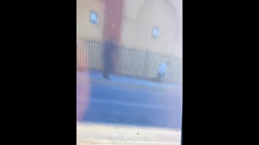 what could go wrong trying to run from a bunch of cops