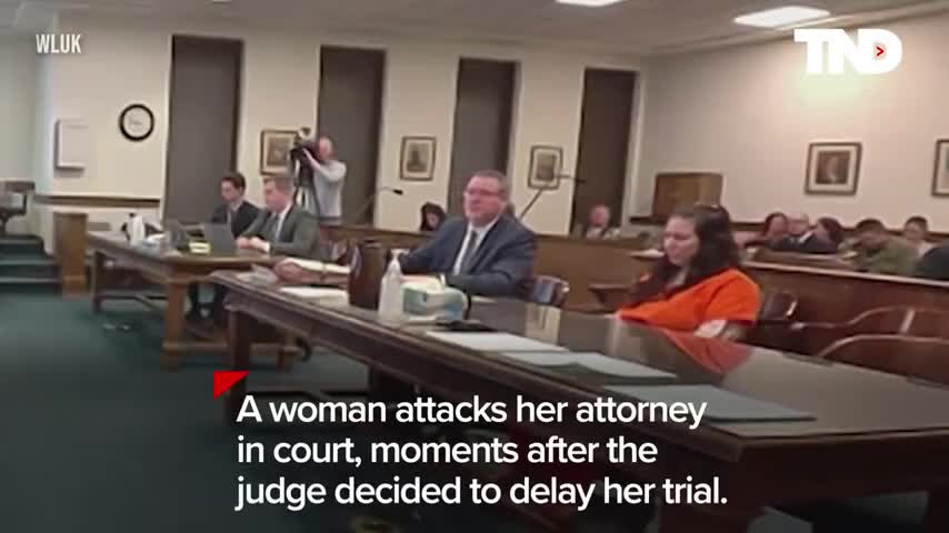 Man attacks His Lawyer