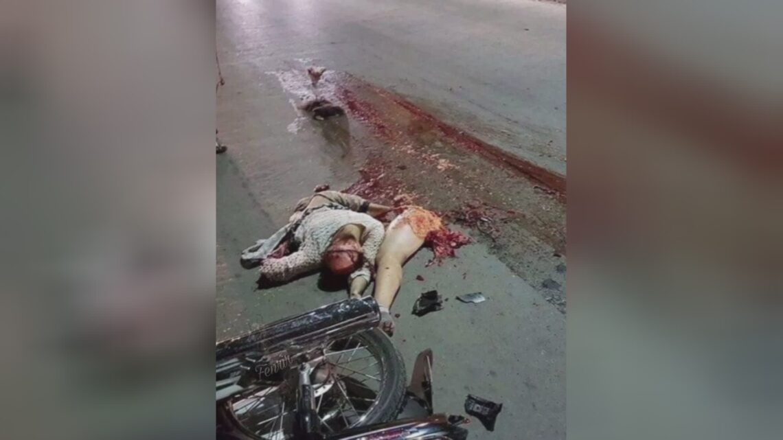 A twenty years aged woman crushed through a vehicle