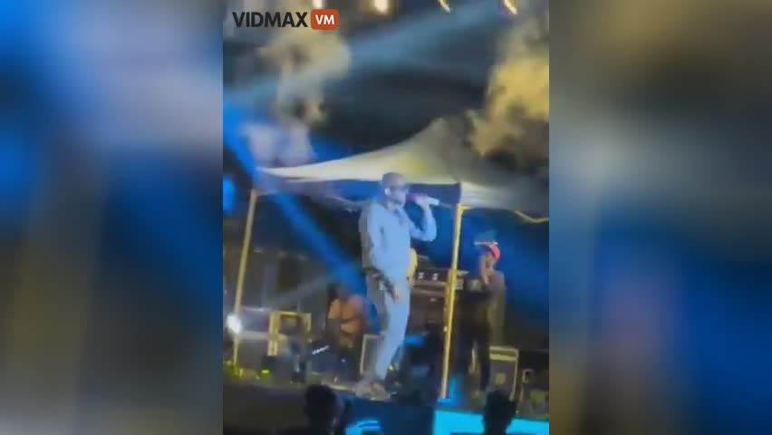 Arabic performer obtains struck by a drone shooting his performance