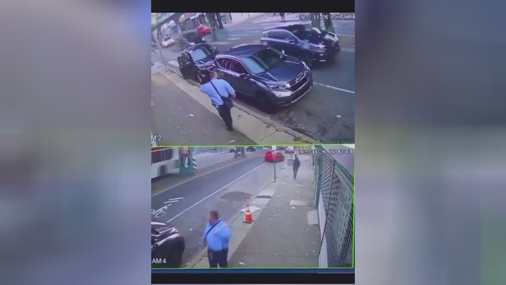 Armed strike on vehicle parking authority officer