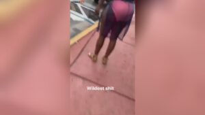 Tried homicide girl shoves an unstable guy into visitor traffic