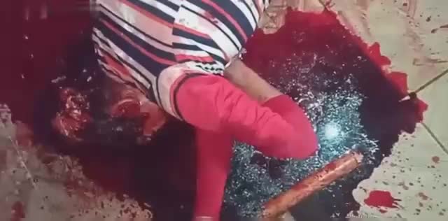 Bastard beat his mama along with a hammer