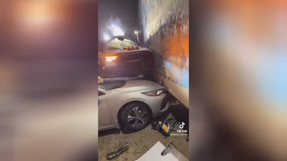 Colleague smashed up the entire block as well as tried to operate away