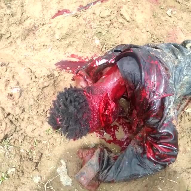 Death by machete is actually really pretty fucking disturbing