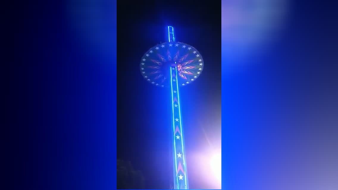 Drop tower ride malfunctions at mohali circus injuring many