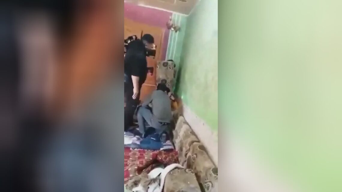 Pusher fires themself in front of mom and also kid