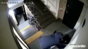 Guy stabbedpushed down steps to his fatality