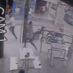 Male attempts to retreat from gunman, stops working breaks down in colombia